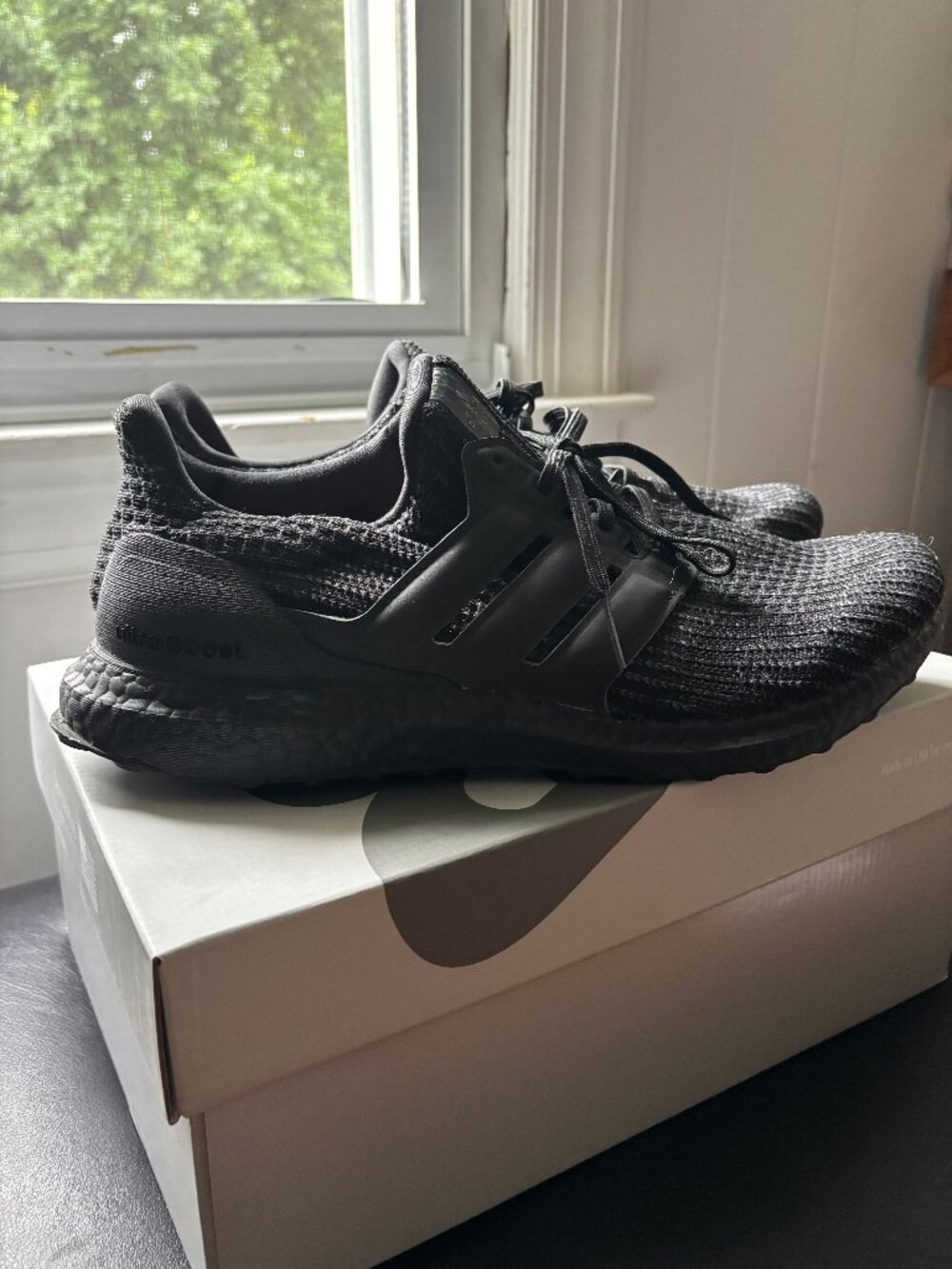 Adidas Mens Ultraboost 1.0 - All black - Picture 4 of 4